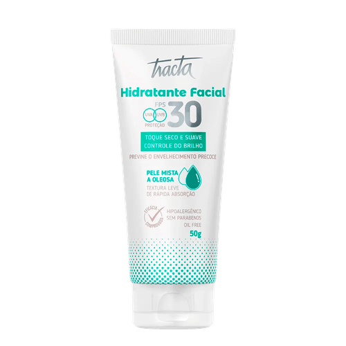 Tracta FPS30 Pele Mista A Oleosa - Hidratante Facial 50g