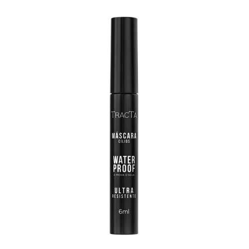 Tracta Máscara de Cílios Waterproof Preto - Máscara para Cílios 6ml