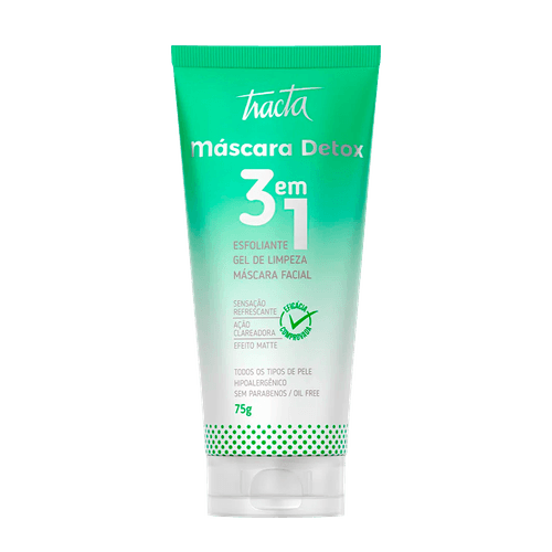 Tracta Detox 3x1 - Máscara Facial 75g