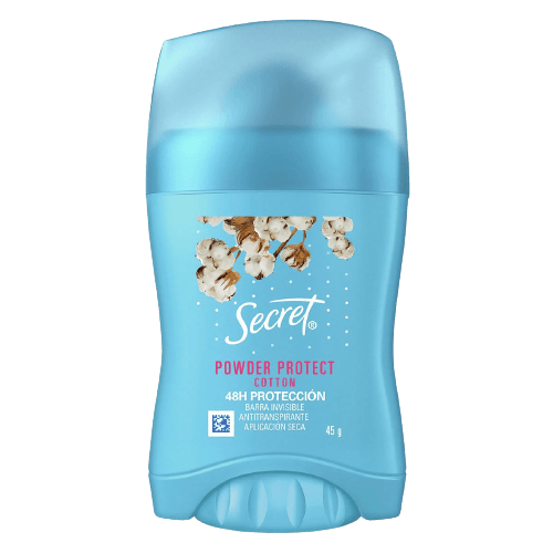 Secret Invisible Protect Cotton Powder - Desodorante 45g