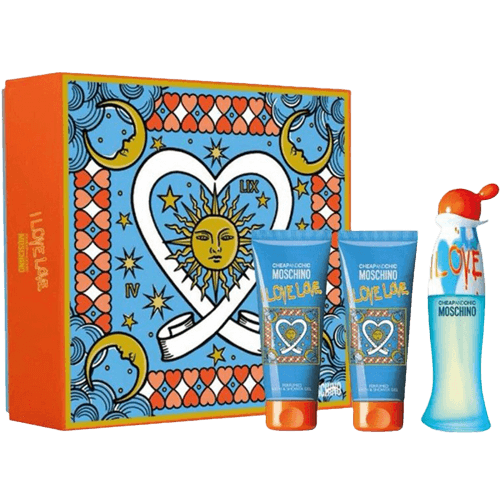 Moschino i Love Love Kit Eau de Toilette 50ml + Body Lotion 100ml + Shower Gel 100ml