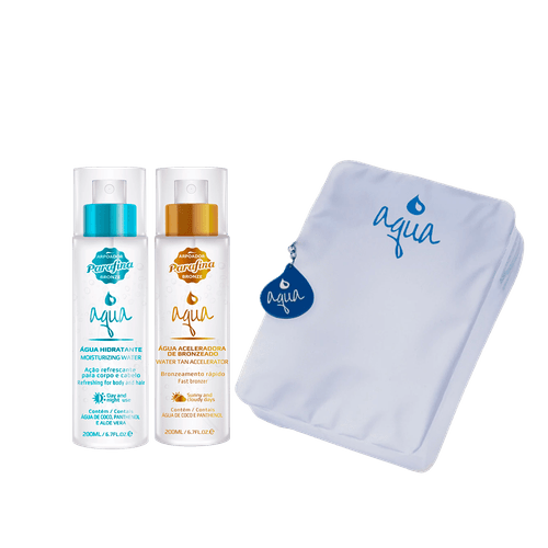 Parafina Kit Aqua Acelerador - Kit Bronze