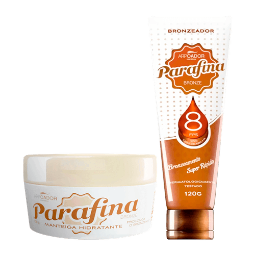 Parafina Kit Bronze - Kit Bronzeador