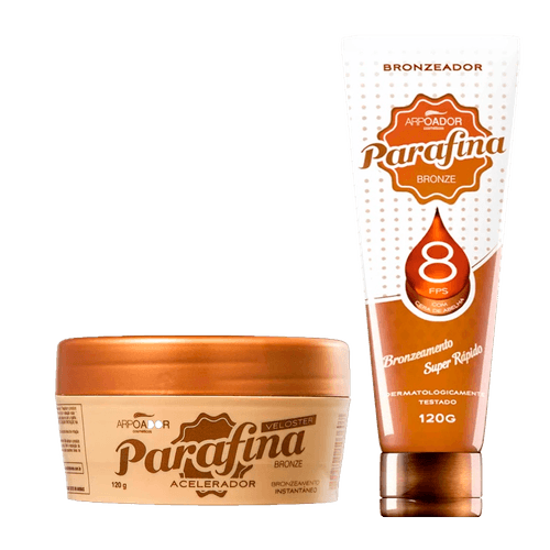 Parafina Kit Bronze Top - Kit Bronzeador