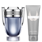 Paco-Rabanne-kit-Invictus-Masculino---EDT-100ml---Gel-de-Banho-100ml