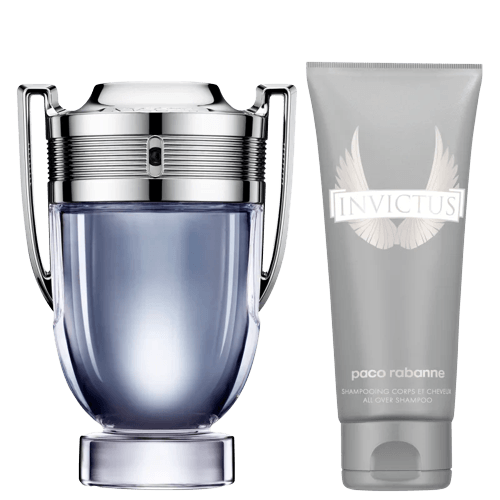 Paco-Rabanne-kit-Invictus-Masculino---EDT-100ml---Gel-de-Banho-100ml