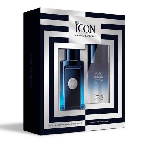 Kit Banderas The Icon Masculino - Eau de Toilette 100ml + Desodorante 150ml