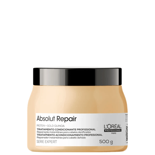 LOréal Professionnel Serie Expert Absolut Repair Gold Quinoa + Protein - Máscara Capilar 500g