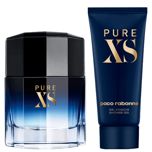 Paco-Rabanne-kit-Pure-XS-Masculino-Eau-de-Toilette-100ml---Gel-de-Banho-10ml