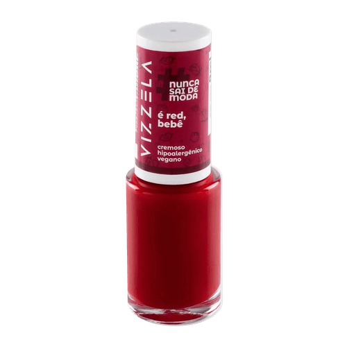 Vizzela #Nunca Sai De Moda "é red, bebê" - Esmalte 9ml