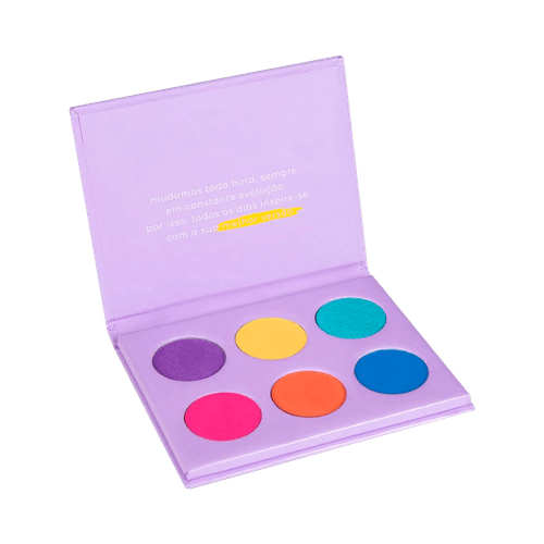 Vizzela "seja sua melhor versão" - Paleta de Sombras