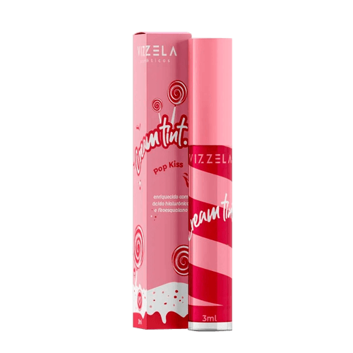 Vizzela Cream Tint Pop Kiss - Cream Lipstick 3ml