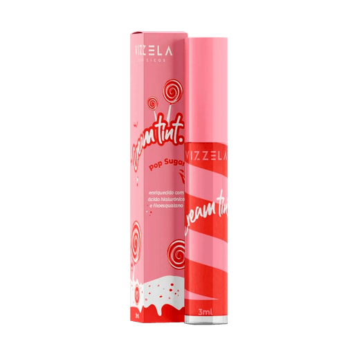 Vizzela Cream Tint Pop Sugar - Cream Lipstick 3ml