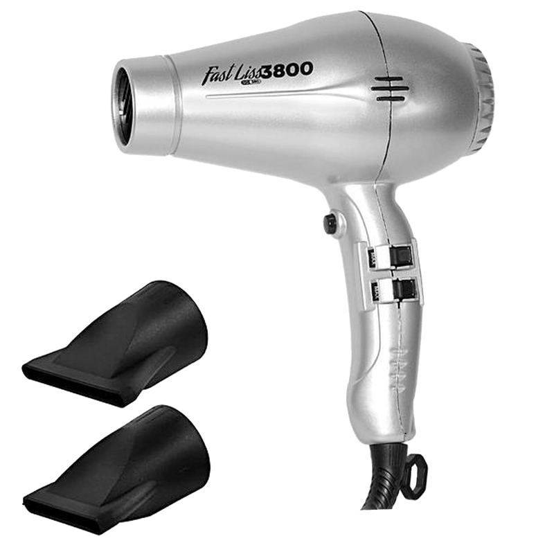 Fast-Liss-Ion-Ceramic-SC380-Prata---Secador-de-Cabelo-3800W-220V