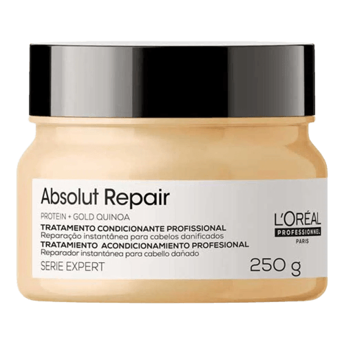 LOréal Professionnel Serie Expert Absolut Repair Gold Quinoa + Protein - Máscara Capilar 250g