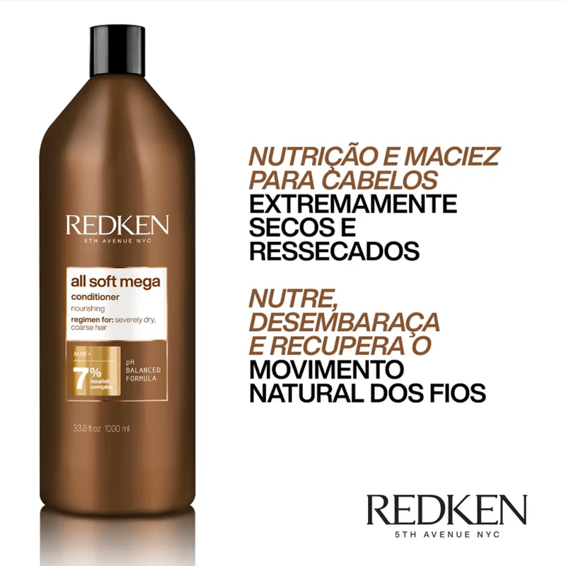 Redken-All-Soft-Mega---Condicionador-1000ml