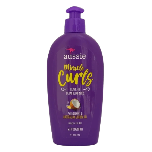 Aussie Miracle Curls Coconut e Australian Jojoba Oil - Leave-in Creme para pentear 200ml