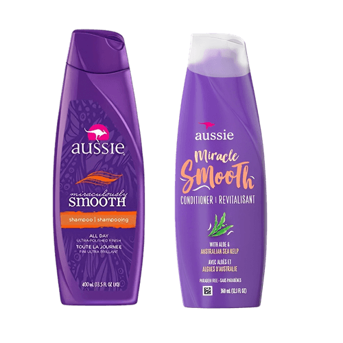 Aussie Miracle Smooth Condicionador 360ml + shampoo 400ml