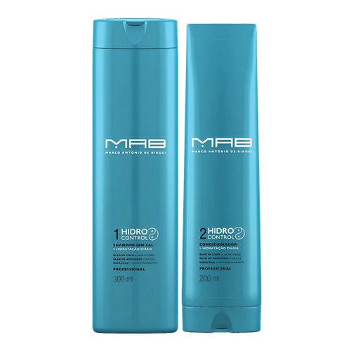 MAB Kit Marco Antônio de Biaggi Hidro Shampoo 300ml + Condicionador 200ml