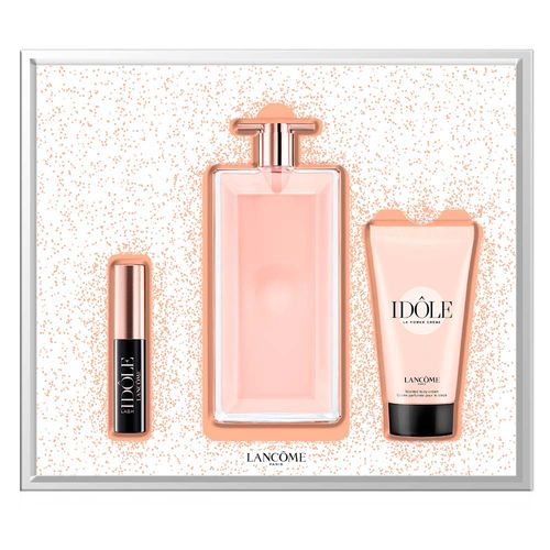 Lancôme Idôle Kit Feminino - Eau de Parfum 75ml + Loção Corporal 50ml + Máscara de Cílios Lash Idôle 2ml