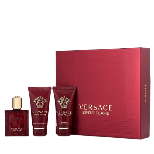 Versace Kit Eros Mini Gel 25ml + Eau de Parfum 50ml + Balm 25ml