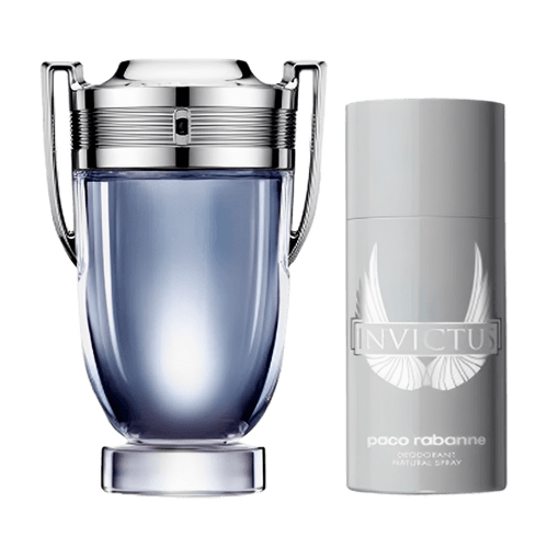 Paco Rabanne kit Invictus Masculino - Eau De Toilette 200ml + Desodorante 150ml