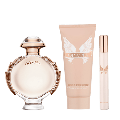 Paco Rabanne Kit Olympéa Eau de Parfum 80ml + 10ml + Loção Corporal 100m