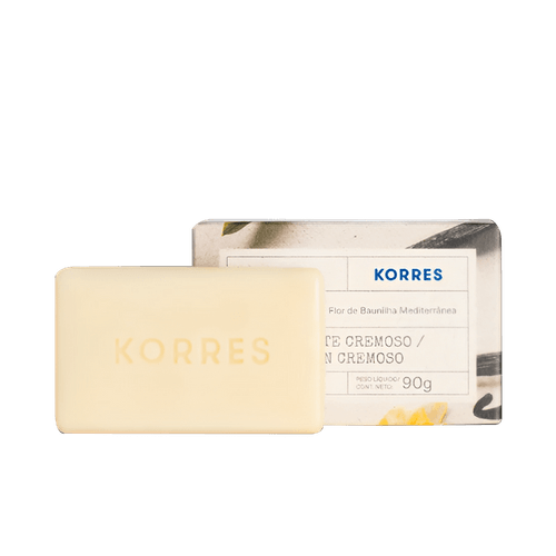 Korres Baunilha Mediterrânea - Sabonete em Barra 90g