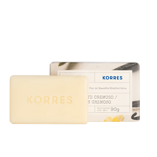 Korres Cereja & Amêndoa Cremoso - Sabonete em Barra 90g