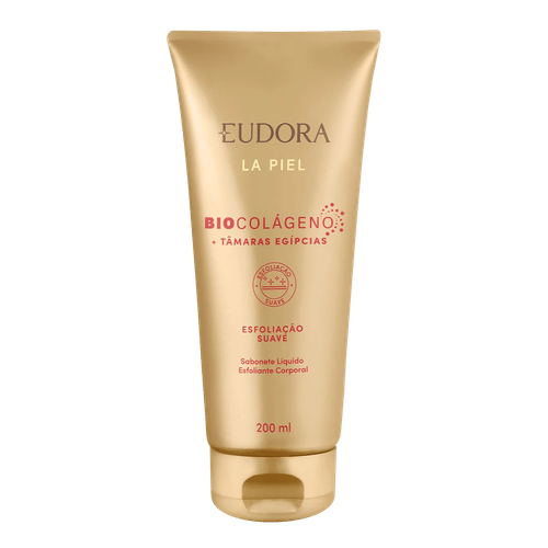 Eudora La Piel Tâmaras Egípcias - Sabonete Líquido Esfoliante Corporal 200ml