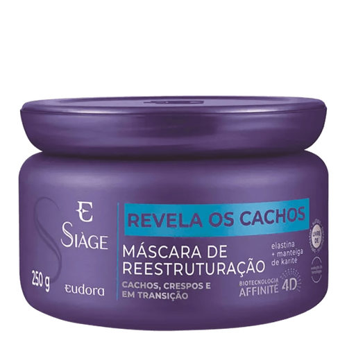 Eudora Siàge Reset Revela Cachos - Máscara Capilar 250ml