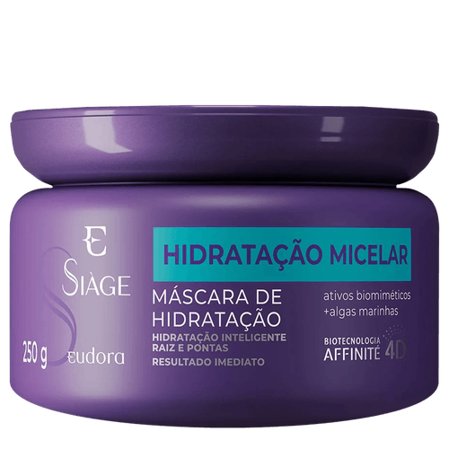 Eudora Siàge Hidratação Micelar - Máscara Capilar 250ml