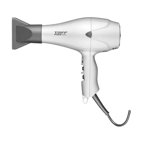 Taiff Professional Fox Ion Prata 2000W - Secador de Cabelo 127V