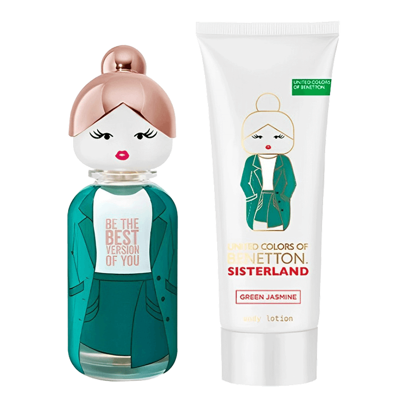 United-Kit-Colors-Of-Benetton-Green-Jasmine-Eau-De-Toilette-80ml---Body-Lotion-75ml