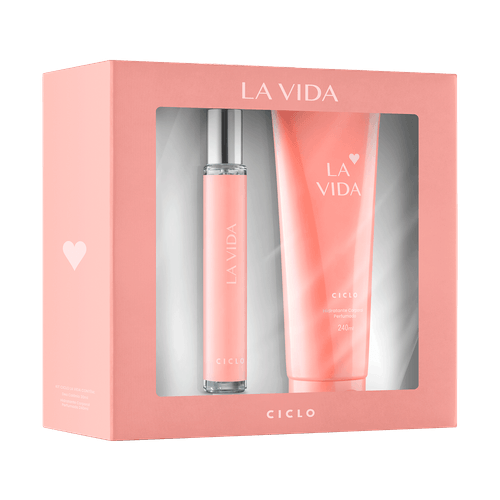 Kit Ciclo La Vida - Deo Colônia 30ml + Loção Hidratante 240ml