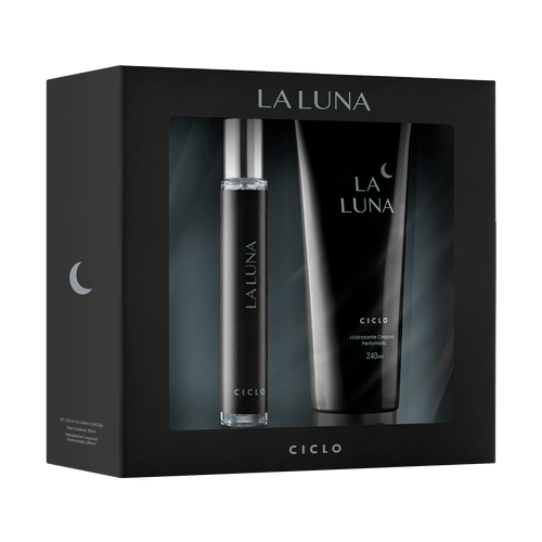 Kit Ciclo La Luna - Deo Colônia 30ml + Loção Hidratante 240ml