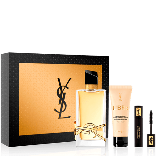 Yves Saint Laurent Kit Libre Eau de Parfum 90ml + Balsamo Corporal 50ml + Mascara De Cilios