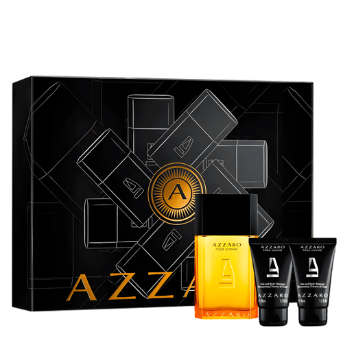 Kit Azzaro Pour Homme - Eau de Toilette 100ml + Shower Gel 2x50ml