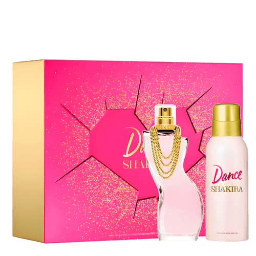 Kit Shakira Dance Perfume Feminino Eau De Toilette 80ml + Desodorante 150ml