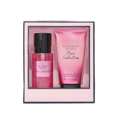 Victoria's Secret Kit Pure Seduction - Body Splash 75ml + Body Lotion 75ml