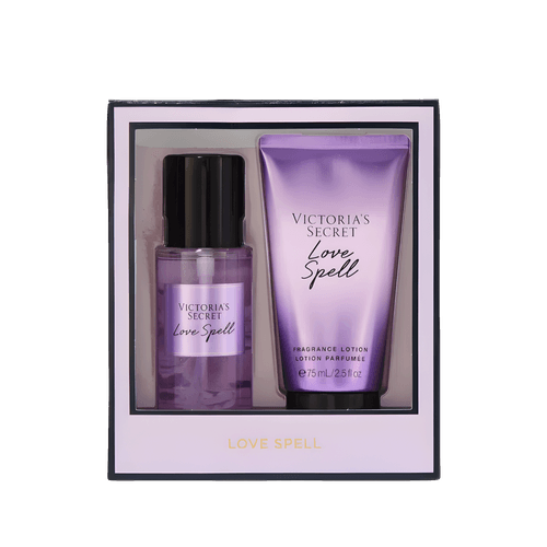 Victoria's Secret Kit Love Spell - Body Splash 75ml + Body Lotion 75ml