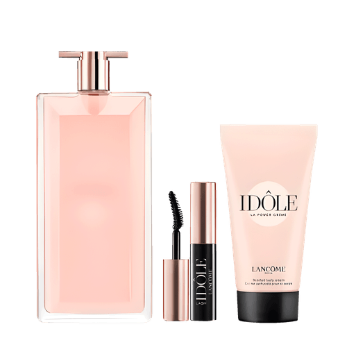 Kit Lancôme Idôle Feminino Le Parfum 50ml + Máscara de Cílios Lash 2,5ml + Loção 50ml