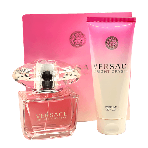 Kit Versace Bright Crystal - Eau de Toilette 90ml + Body Lotion 100ml