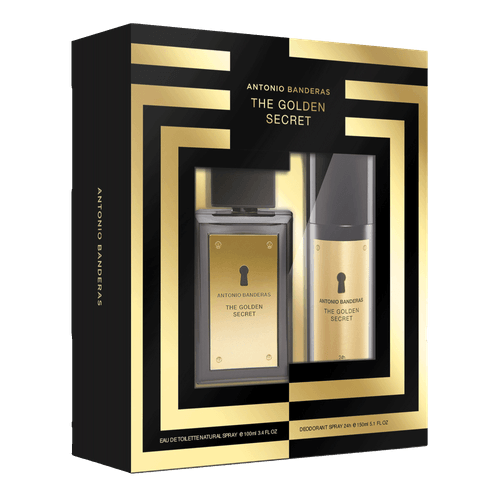 Banderas Kit The Golden Secret Masculino