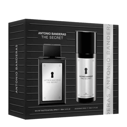 Banderas Kit Secret Anual Masculino - Eau de Toilette 100ml + Desodorante Spray 150ml