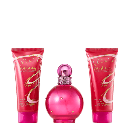 Britney Fantasy Kit Eau de Parfum 100ml + Shower Gel 100ml + Body Souffle 100ml