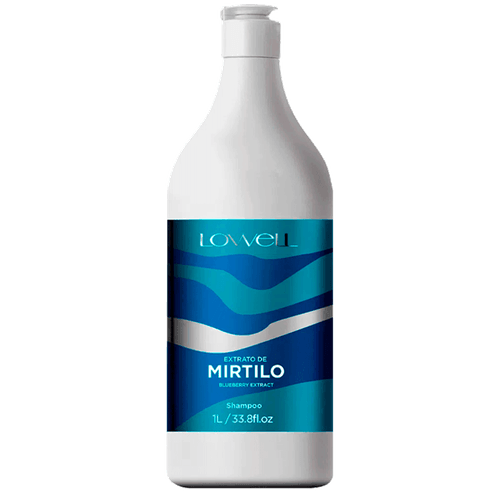 Lowell Shampoo Extrato de Mirtilo - Shampoo 1000 Ml