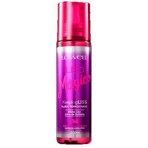 Lowell Keeping Liss Liso Mágico - Spray Termoativo 200ml