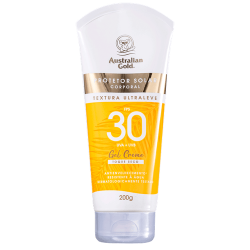 Australian Gold Gel Creme FPS 30 - Protetor Solar 200g