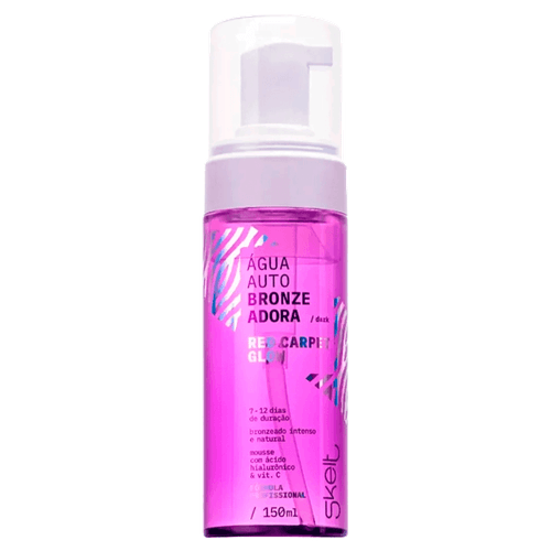 Skelt Red Carpet Glow Dark - Água Auto Bronzeadora 150ml